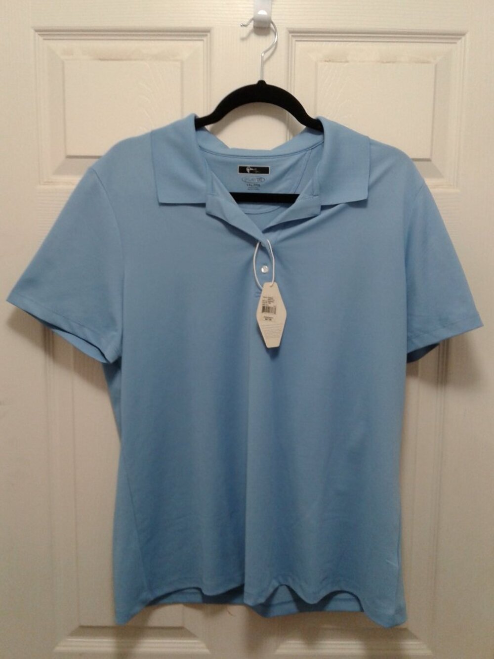 Greg Norman Women's Blue Golf Shirt   Size XXL